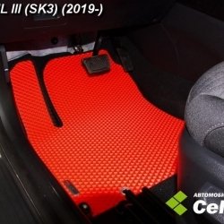 2D коврики EVA Kia Soul III (SK3) (2019-н.в.)