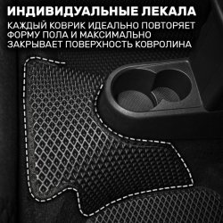 2D коврики EVA Honda N-WGN II, правый руль (2019-2022)