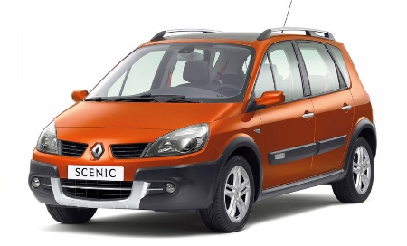 2D коврики EVA в салон  на Renault Scenic II (2003-2009)