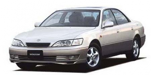 2D коврики EVA в салон на Toyota Windom XV20, правый руль (1996-2001)