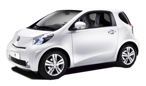 2D коврики EVA в салон на Toyota iQ, правый руль (2008-2011)