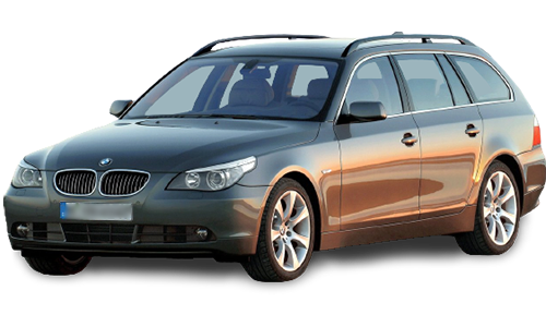 2D коврики EVA в салон  на BMW 5 E61 универсал (2003-2010)