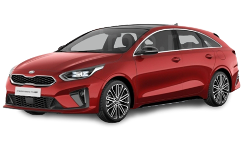 2D коврики EVA в салон и багажник на Kia ProCeed III (CD) (2018-2021)