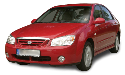 2D коврики EVA в салон и багажник на Kia Cerato I седан (2003-2009)