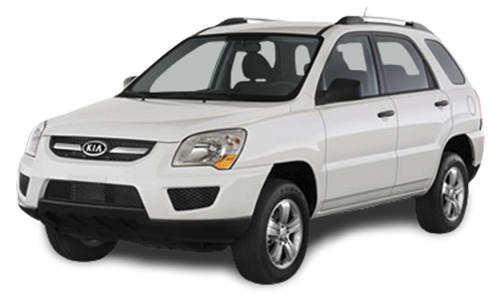 2D коврики EVA в салон и багажник на Kia Sportage II KM (2004-2010)