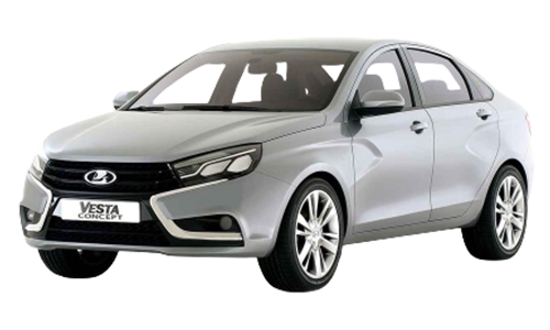 3D коврики EVA с бортами в салон  на Lada Vesta седан, универсал (2015-2022)