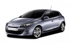 2D коврики EVA в салон и багажник  на Renault Megane III 5D хэтчбек  (2008-2016)