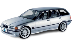 2D коврики EVA в салон  на BMW 3 E36 универсал (1990-2000) 