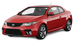 2D коврики EVA в салон и багажник  на Kia Cerato Coup I (2008-2013)