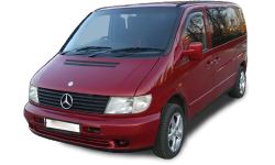 2D коврики EVA в салон  на Mercedes-Benz Vito I W638 (1996-2003)