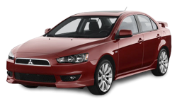 2D коврики EVA в салон и багажник на Mitsubishi Lancer X седан (2007-2017)
