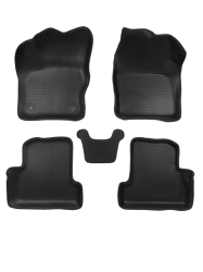 3D коврики EVA с бортами в салон на Ford Focus III седан, хэтчбек, универсал (2011-2015)