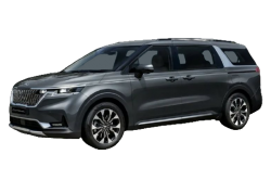 3D коврики EVA с бортами в салон  на Kia Carnival IV передний ряд (2020-н.в.)