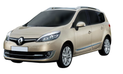 2D коврики EVA в салон и багажник  на Renault Grand Scenic III 7 мест (2009-2016)